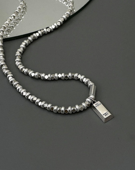 Classic Solid 925 Silver Necklace